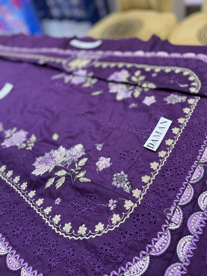 Hussain Rehar Lawn BANAFSH-04