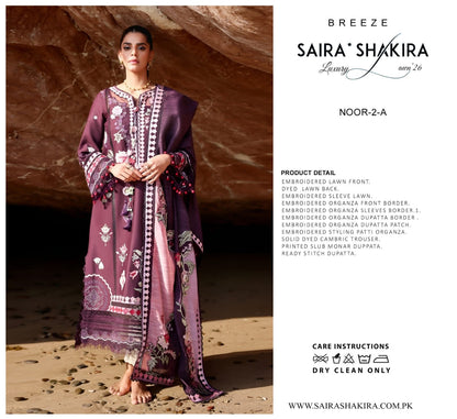 Saira Shakira Lawn NOOR-2A