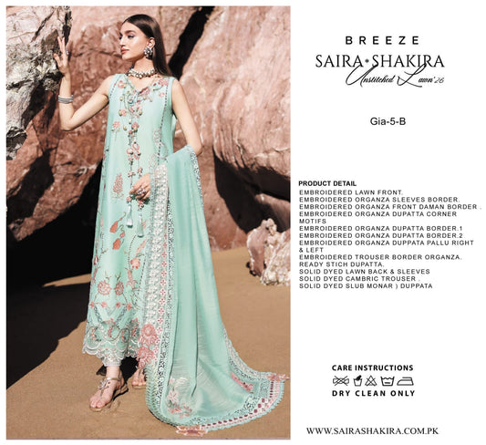 Saira Shakira Lawn GIA 5-A