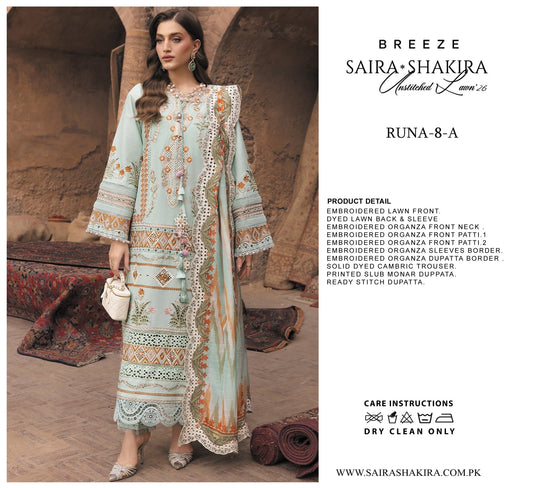 Saira Shakira Lawn RUNA-8A